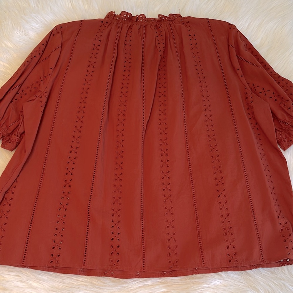 Nwt Women’s Universal Thread Burnt Orange Top - image 5